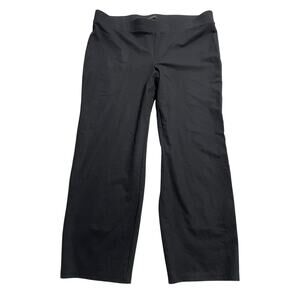 Ann Taylor Factory Black Wide-Leg Pants